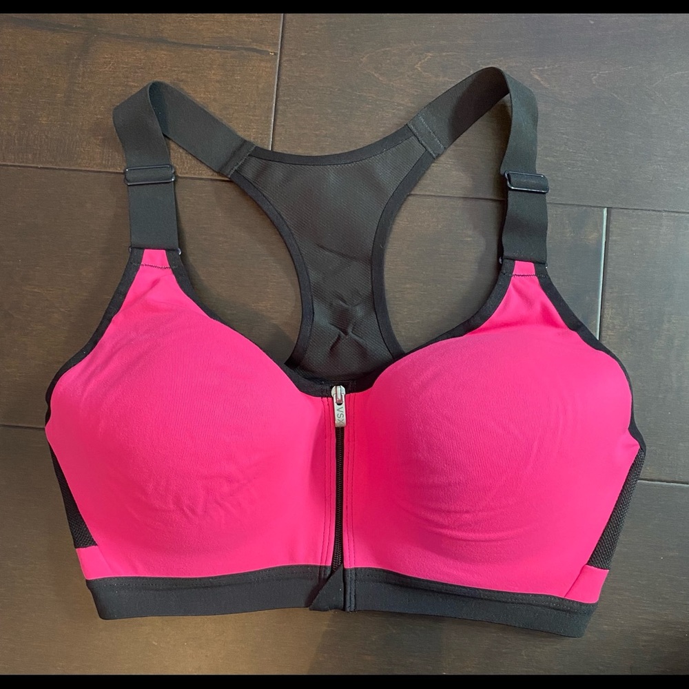 VSX pink sports bra